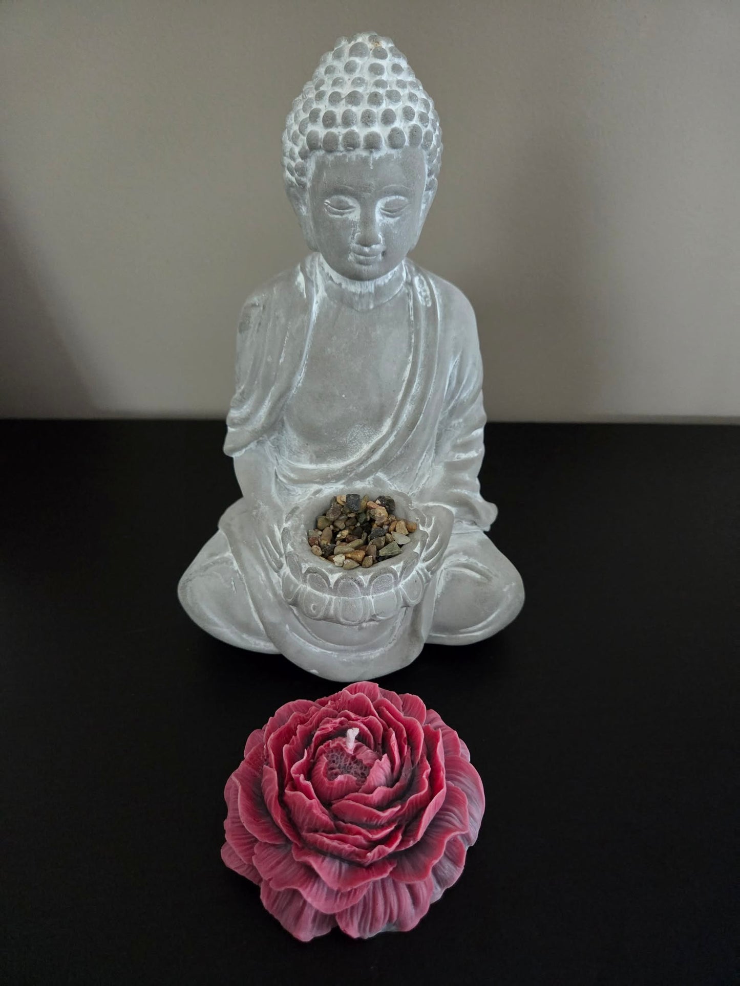Bougie pivoine Fleur de coton